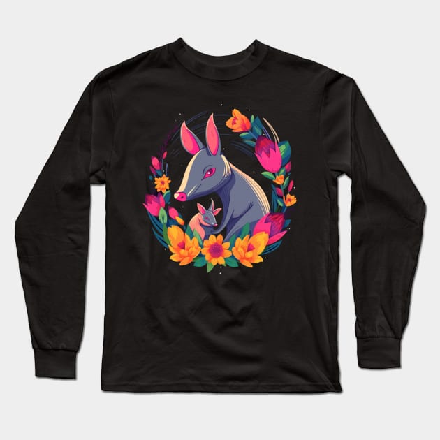 Aardvark Mothers Day Long Sleeve T-Shirt by JH Mart